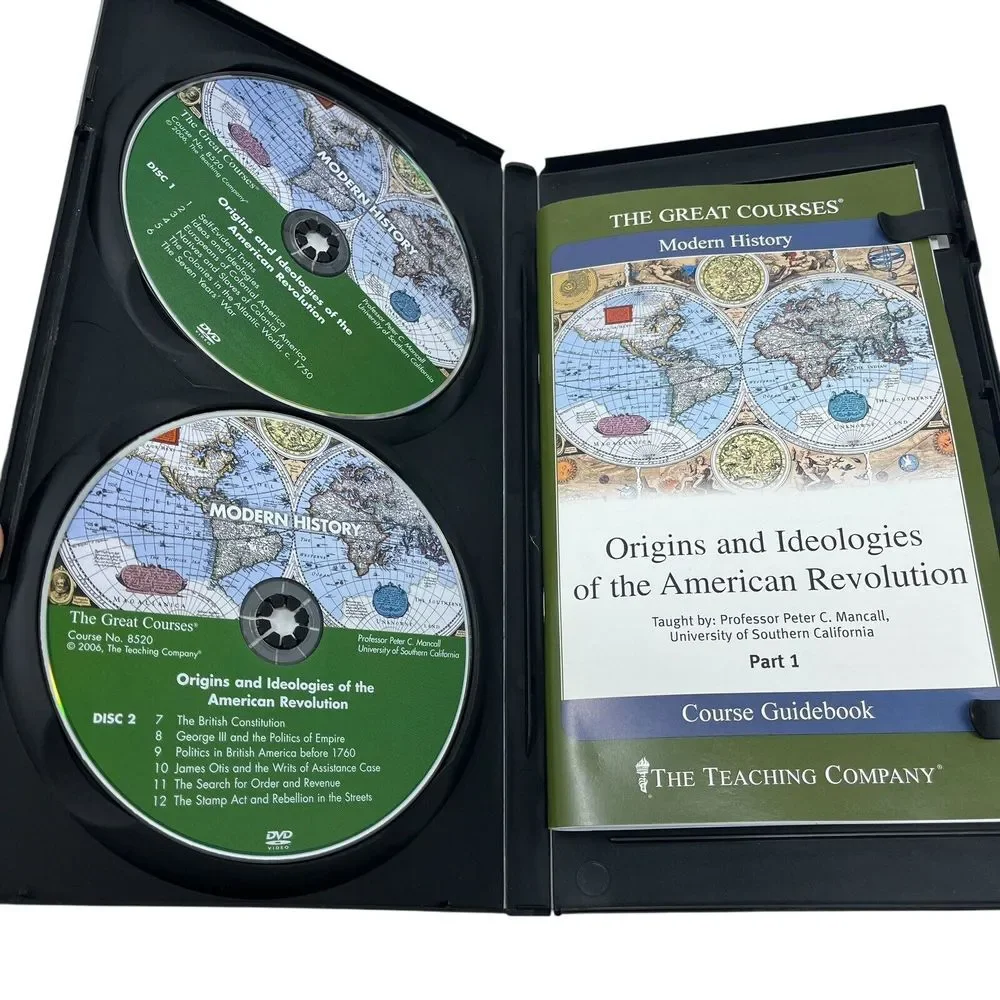 The Great Courses Origins and Ideologies of the American Revolution, 48 Lectures